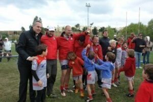 Rugby del Estrecho celebra una concentración para niños en Guadiaro