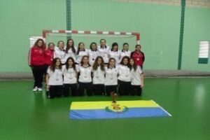 Las cadetes del club balonmano se proclaman terceras de Andalucía