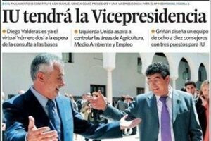 Revista de prensa: Vicepresidencia de IU y tasas universitarias