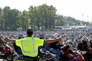Amplio dispositivo de control para las 50.000 motos que vendrán a Jerez