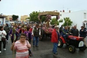 Galería fotográfica de la salida de la Romería de Los Barrios 2012