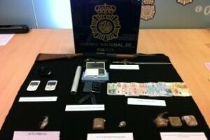 La Policía desarticula un punto de venta de droga en Los Cortijillos