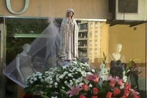 La Parroquia de Santa María Micaela exhibe a su Virgen de Fátima