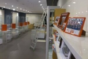 La exposición del centenario del Algeciras CF va cogiendo forma