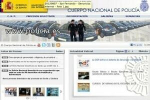 La Dirección General de la Policía activa el sistema de denuncias vía Internet