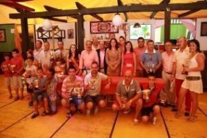 El Mero entrega en su caseta sus premios del primer semestre del año