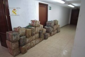 Tres detenidos en dos actuaciones contra el trafico de hachís