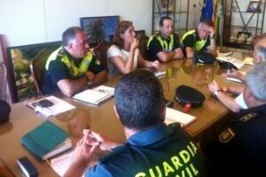 La instalación de la Feria provoca cambios en el tráfico de La Línea