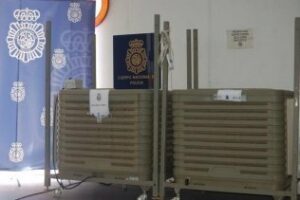 La Policía Nacional recupera material robado a la caseta Los Caireles