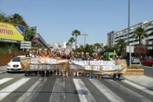Los empleados públicos de la provincia toman las calles en protesta