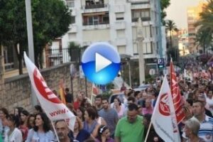 El Campo de Gibraltar muestra su rechazo a los recortes del Gobierno