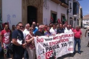 CCOO acusa al alcalde barreño de querer impedir la protesta de la plantilla
