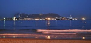 El barco 'Divina Providencia', hostigado esta mañana en aguas próximas a la Bahía de Algeciras