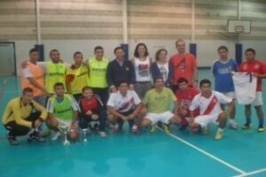 Entrega de trofeos del Torneo de Futbito Celebrando la Diversidad"