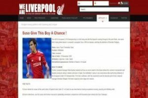 Suso debuta con el Liverpool y la prensa internacional se rinde al algecireño