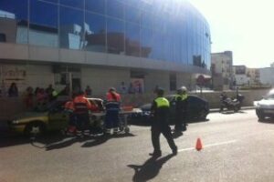Accidente múltiple en el Secano, el causante del mismo se da a la fuga