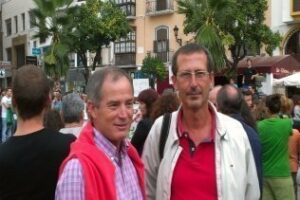 EL PA participa en la reivindicaciones de los estudiantes en la Plaza Alta