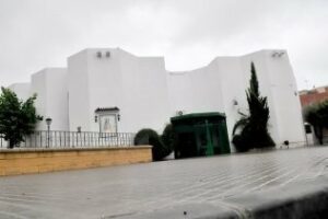 Las obras de reparación de daños de la calle Jacinto Benavente a punto de concluir