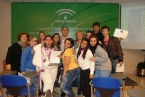 Andalucía emprende organiza una "partida para emprendedores" con alumnos de Torrealmirante