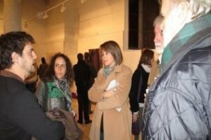 Inaugurada en la sala Ramón Puyol" la exposición colectiva benéfica Navidarte"