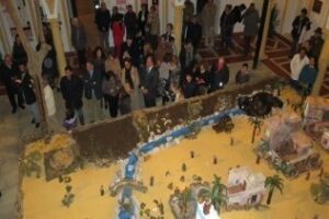 Ya se puede visitar el tradicional Belén Municipal en el edificio La Escuela