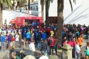 La Carrera del Estrecho superó todas las previsiones, más de 450 corredores