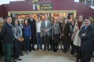 El Belén Monumental inaugurado en el mercado "Hotel Garrido"