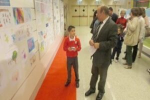 Blanca de los Ríos gana el primer premio de dibujo escolar sobre la discapacidad