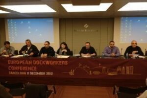 Los estibadores de Europa pararán los puertos continentales en protesta a Kallas