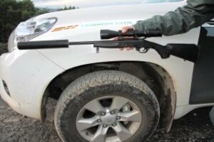 El Seprona interviene dos rifles de caza y un silenciador