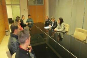 Alumnos del "Puente Europa" conocen el sistema informático de urbanismo