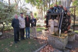 Vila supervisa la puesta en marcha de la noria merení