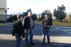 Los andalucistas se interesan por la demandas de los vecinos de Cortijo Vides