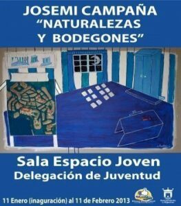 Juventud organiza una exposición del pintor algecireño Josemi Campaña
