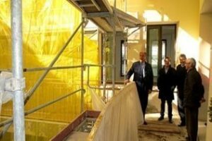 Landaluce supervisó las Obras de mejora que están siendo ejecutadas en el edf. Kursaal