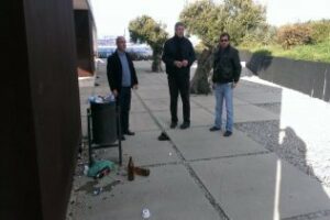 Los Andalucistas denuncian el abandono y deterioro" del litoral costero en la zona San García y del asilo San José