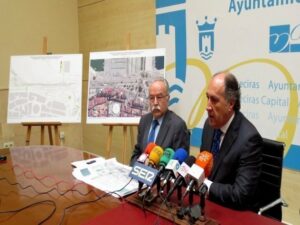 Morón y Landaluce presentaron el proyecto del acceso central al puerto (plano en interior)