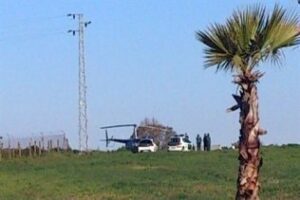 Interceptado en Pilas (Sevilla) un helicóptero cargado con 300 kilos de hachís, procedente de Algeciras