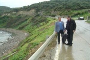 Terminan las obras para reparar la carretera de El Faro