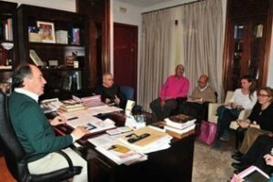 El alcalde informó a FAPACSA sobre las bonificaciones aplicables a las tasas como ayuda social