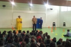 Siguen las actuaciones teatrales sobre reciclaje de residuos en los centros escolares de la comarca