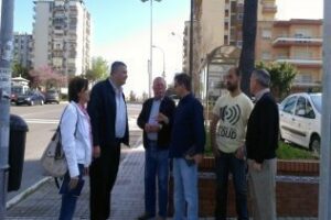 Los Andalucistas piden al Ayto un esfuerzo para la acera y otras actuaciones prioritarias en San Jose Artesano