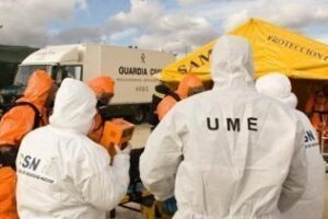 España y Marruecos realizan un simulacro de emergencia radiológica en la Escuela Nacional de Protección Civil