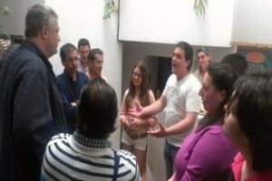 Los andalucistas presentes en la convivencia vecinal en el Acebuchal