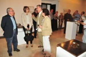 Inaugurada en la sala Ramón Puyol" la exposición de esculturas de Jaime Pérez de Ramos