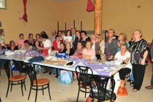 El alcalde compartió tarde de convivencia con la asociación de vecinos de La Juliana