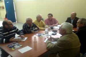 Bernabé Ramírez se reúne con Algeciras Sur para coordinar la limpieza de choque