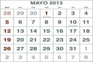 Actividades programadas para la próxima semana