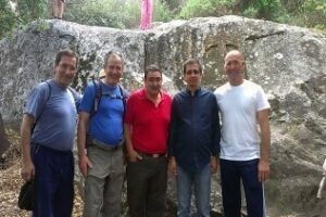 Los andalucistas han participado en la inauguración del sendero que recorre La Garganta del Capitán