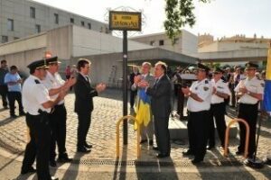 Cosidó agradece a Algeciras el gesto de poner una calle al Cuerpo Nacional de Policía